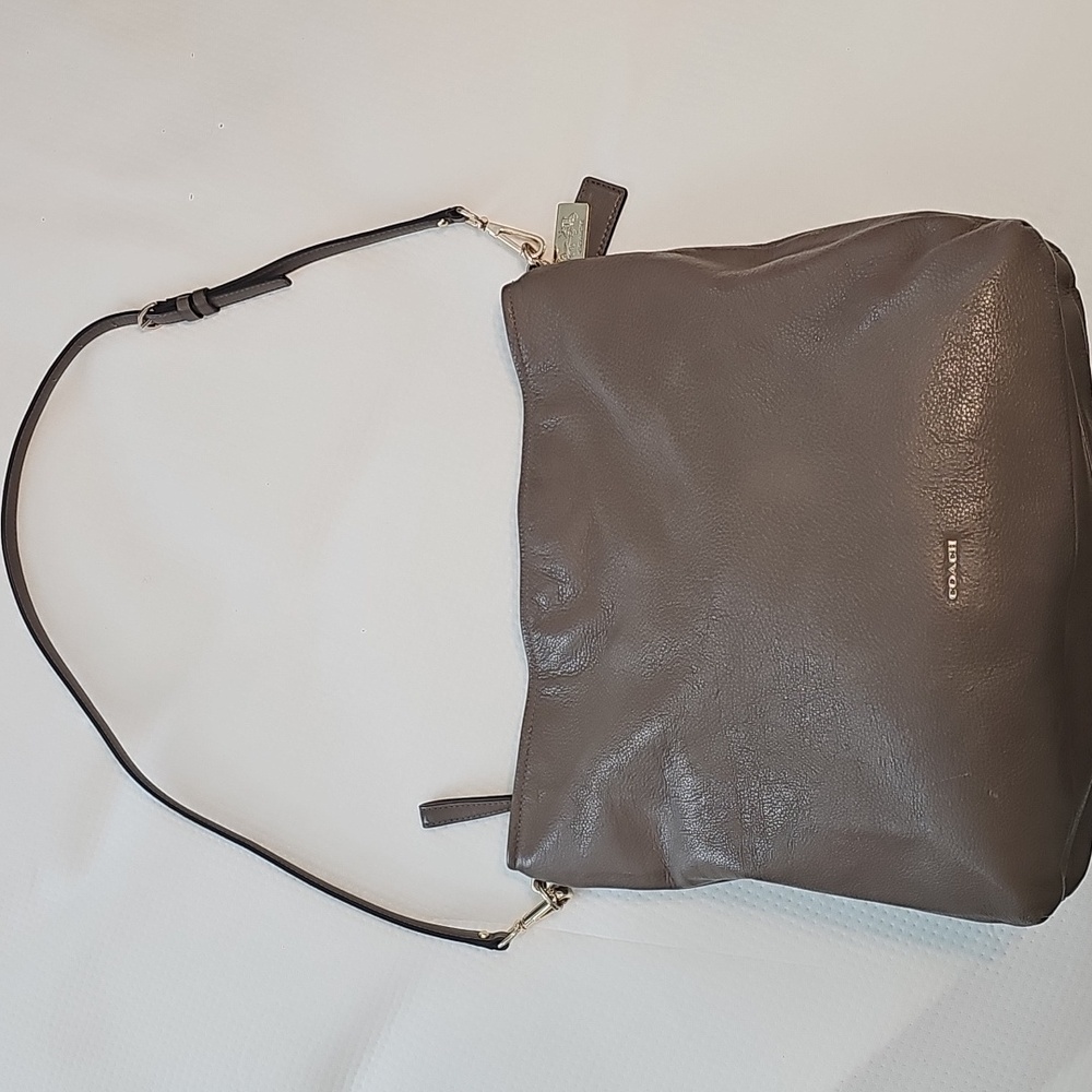 Vintage Coach Madison Phoebe Leather Shoulder Bag